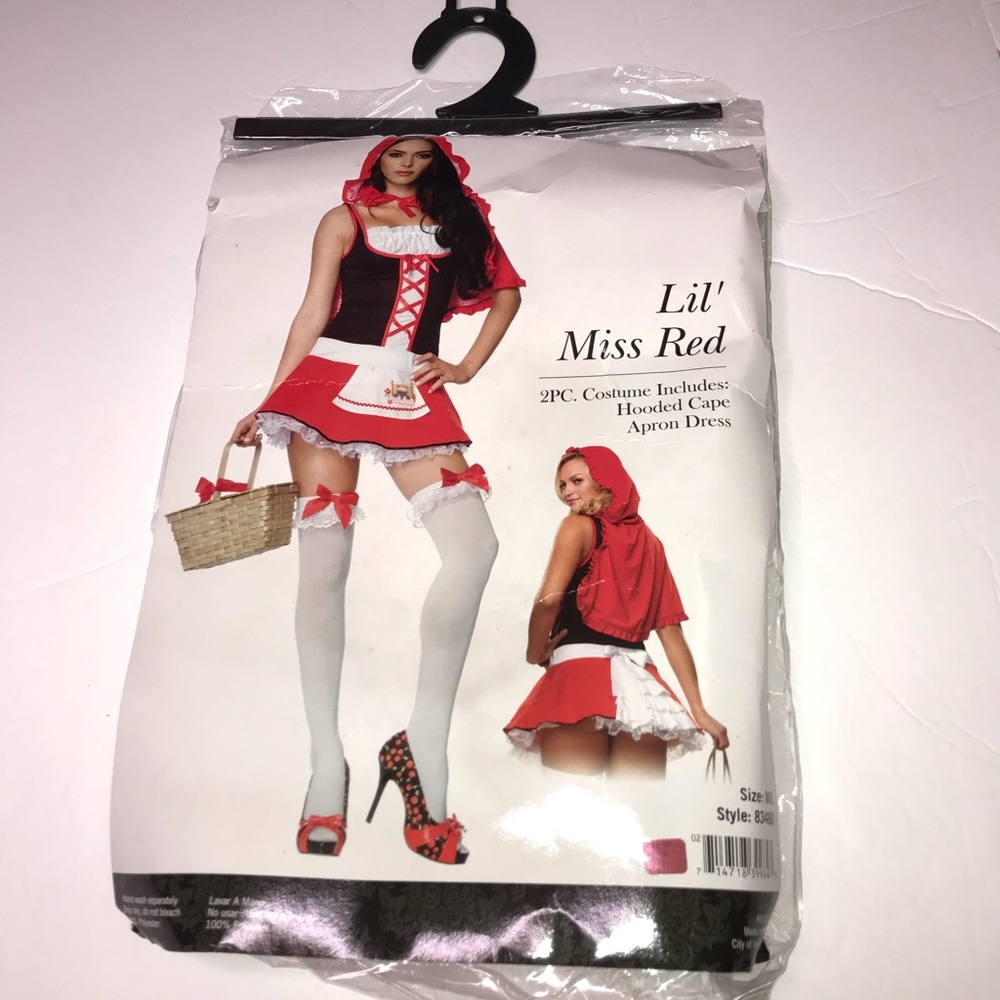 Leg Avenue Women’s M/L Little Red Riding Hood Halloween costume